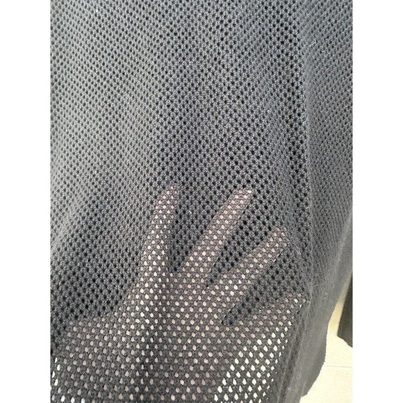 LULULEMON Women’s Well Being Black Cashmere Blend Perforated Back Sweater Sz 8 - Picture 14 of 14